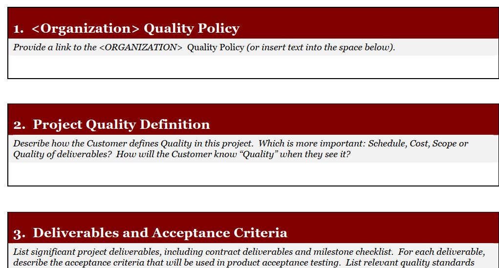 LPT-qpt فرم Quality Plan Template - Image 1
