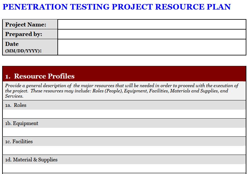 Lpt-prp فرم Resource Plan Template - Image 1