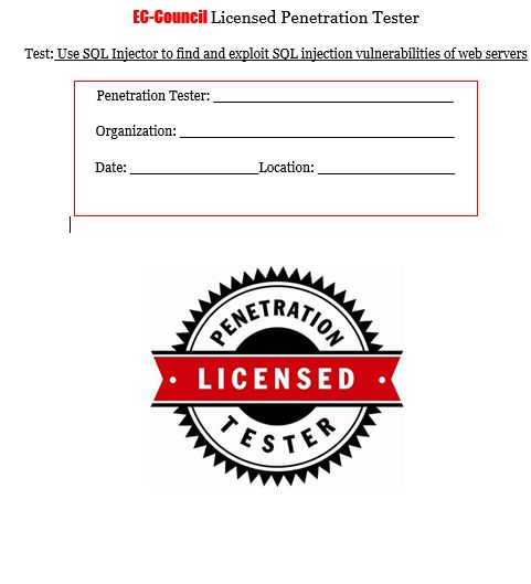 Lpt-sqlinjetor نمونه فرم گزارش ابزار SQL Injector - Image 1