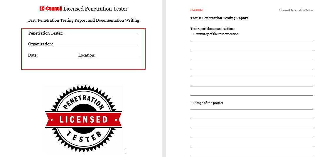 PenetrationTestingReport andDocumentationWriting نمونه فرم گزارش تست نفوذ و اسناد - Image 1