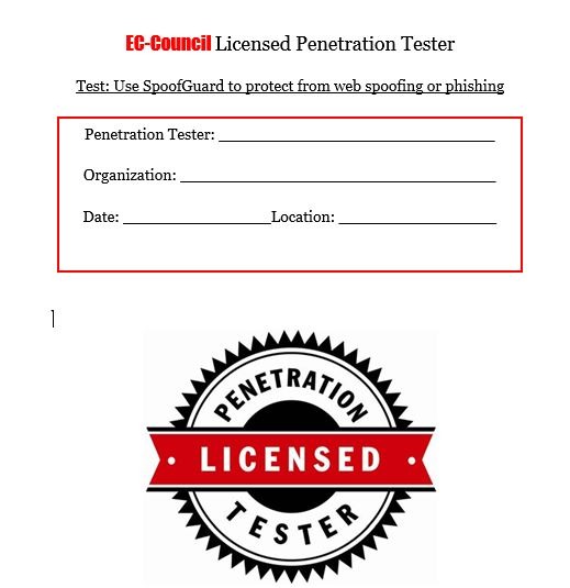 lpt-SpoofGuard نمونه فرم گزارش ابزار Spoof Guard - Image 1