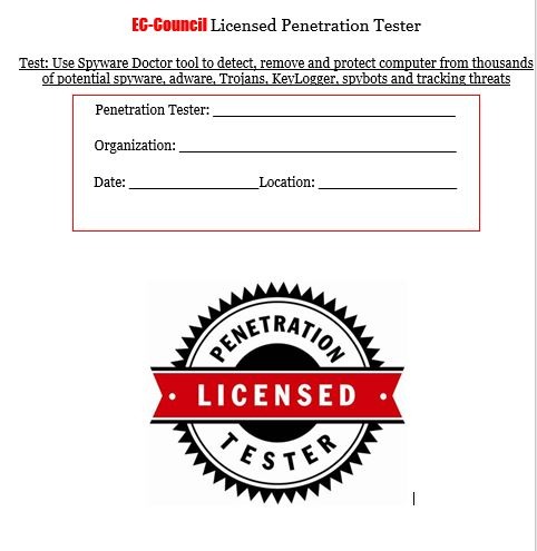 lpt-SpywareDoctor نمونه فرم گزارش ابزار Spyware Doctor - Image 1