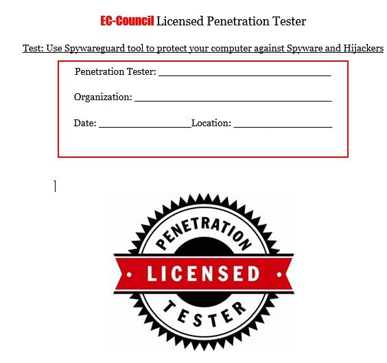 lpt-SpywareGuard نمونه فرم گزارش ابزار Spyware Guard - Image 1