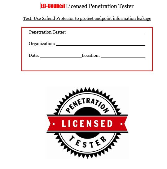 lpt-safeend نمونه فرم گزارش ابزار Safend Protector - Image 1